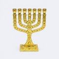 Seven-branch menorah, studio photo